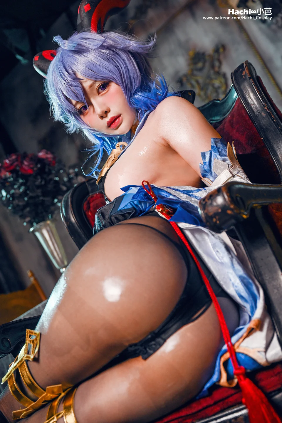 Hachi小芭 - Ganyu(甘雨) [15P-45MB] tg@simisebaisi 【丝足阁】005.webp